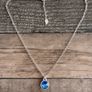 Silver Plated Swarovski Crystal Necklace Image 4