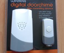 KleverKit Wireless Digital Door Chime - New