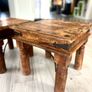 Wood tables. Image 5