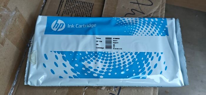 HP designjet 738 printer ink cartridges