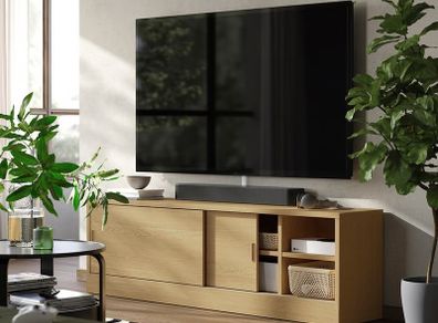 TONSTAD IKEA TV unit oak veneer