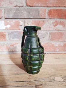 Replica cast iron grenade