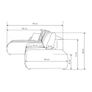 Corner Sofa Bed BALOO Image 6