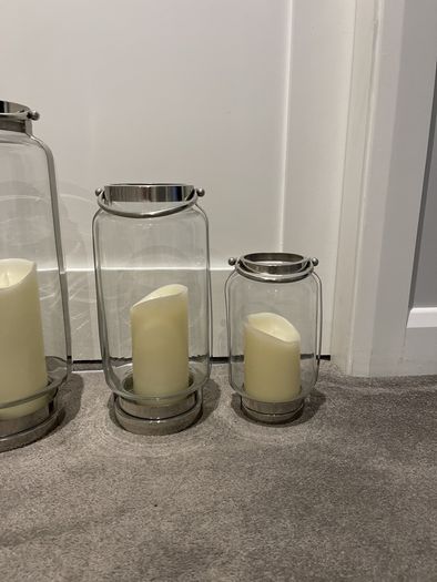 Glass lanterns