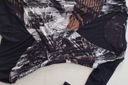 Black Wrap Cardigan top size 14