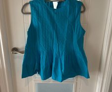 River Island Turquise Sleeveless Top Size 10