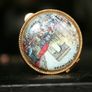 Antique Pill Box 1,4" diameter Image 3
