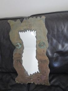 Handcrafted Slate Mirror