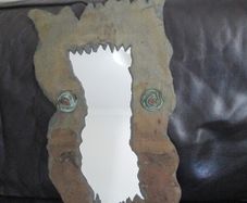 Handcrafted Slate Mirror