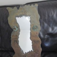 Handcrafted Slate Mirror