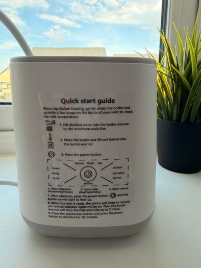 Bottle Warmer - Grownsy