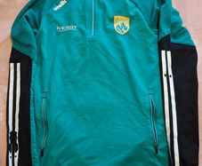 Kerry GAA O'Neills Gaelic Football Half Zip Jersey (Ladies Size 8) FREE POST