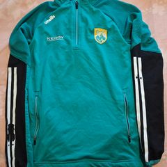 Kerry GAA O'Neills Gaelic Football Half Zip Jersey (Ladies Size 8) FREE POST
