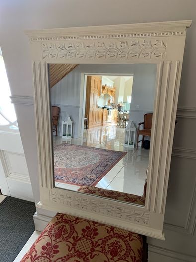 Wooden Wall Mirror