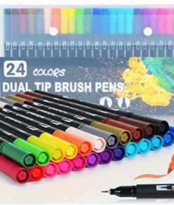 Dual Tip Brush Pens