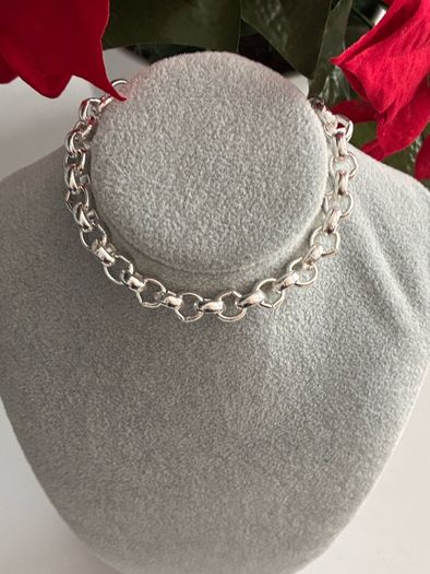 Silver Plated Rolo Bracelet