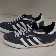 Adidas - Samba Trainers - Navy - Excellent
