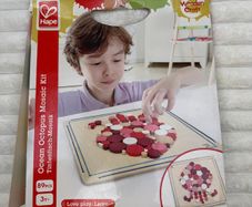 Hape Ocean Octopus Wooden Mosaic Wall Arts and Crafts Kit Damaged Box Please see pictures