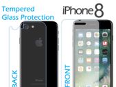 Front + Back Tempered Glass For iPhone 8