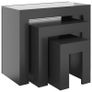 Modern Nesting Coffee Tables 3pcs Multiple Colours Available, See Photos (free Postage) Image 5