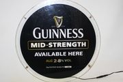 Guinness Mid Strength Pub Sign
