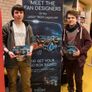 LEGO Ideas TRON Legacy Set 21314 Signed By Brick Bros UK With Poster And Signed Postcard And Rare Lego I Love London Tile Brick Leicester Square Signed By Designers BrickBros UK Pre 31st Release Early Launch And Also there is A Rare Blue Brick Lego Bag On Image 9