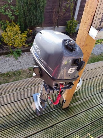 Yamaha 6 HP 4 stroke outboard engine