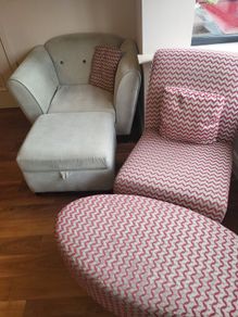 Furniture, couch and armchairs