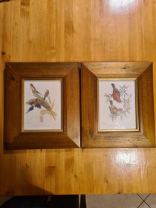 Lithograph Prints  x 2 By J Goulde & H C Richter. Walter Imp  I'll.