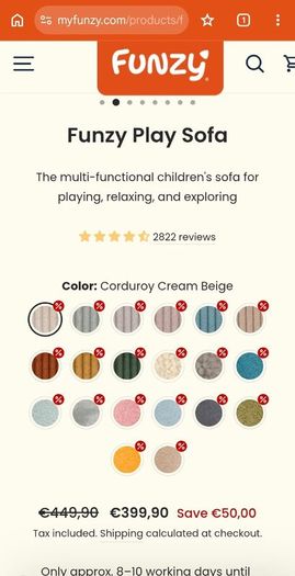 Funzy Play Sofa