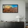Curragh RaceCours Track at Sunset | oil painting | framed Image 2