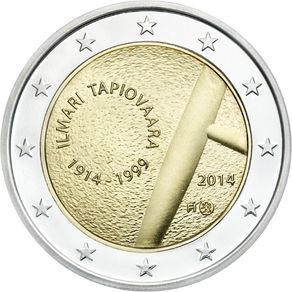 2 Euro Commemorative Coin Finland 2014 - Ilmari Tapiovaara. UNCIRCULATED