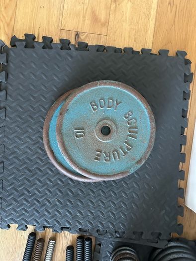 Cast Iron Weight Set