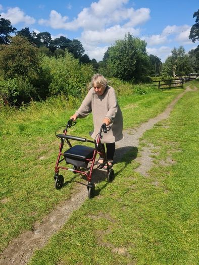 Mobility package for elderly or recovery