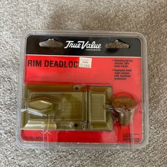 Brand New Rim Deadlock Single Cylinder Door Lock Made In USA
