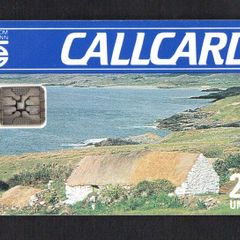Ireland 20 unit Cottage Definitive (SC College Green address) Call Card Used. Telecom Eireann No 1023