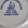 Set of 3 Vintage Collectible Plate Enoch Wedgewood blue white 4 inches Plates coaster Tunstall Made in England Image 4
