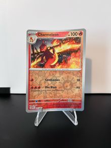 pokemon card 151 charmeleon reverse
