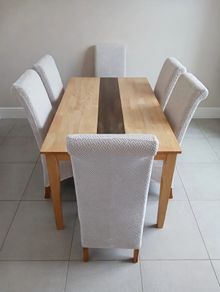 Dining table and chairs