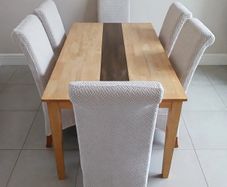 Dining table and chairs