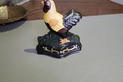 Cast iron cockerel