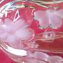 Vintage Original Waltherglas Germany 10 Inch Long Art Deco Glass Basket Image 9