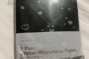 Sparkly microfibre tights