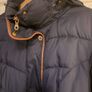 M&S Warm Navy Coat, size XL Image 4