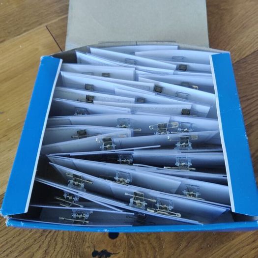 Sakura PVC Name Badges Dual Pin Clip. 2 Boxes Available. 8e each or two for 13e