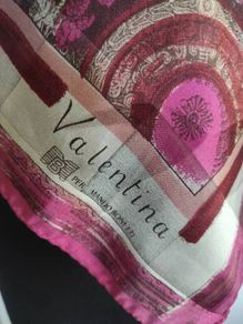 Vintage Italy Valentina per Manilo Bonetti scarf