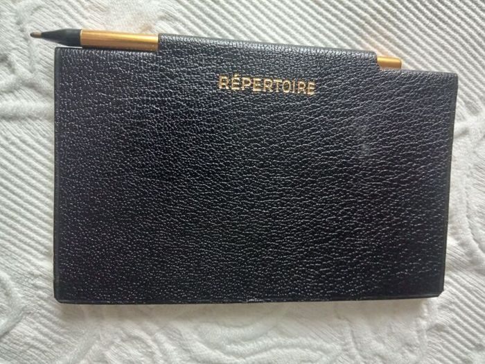 Vintage Leather Coin Purse Le Tierce Maroquinier Paris