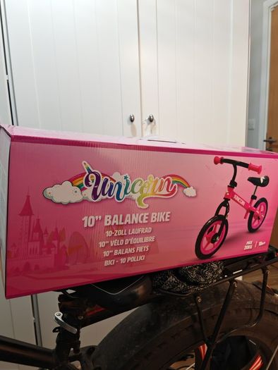 Unicorn Balance Bikes for Kids 10" wheel size