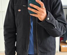 Dickies Original Black Canvas Jacket (Excellent Condition)