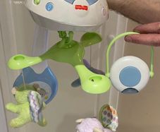 Fisher-Price, Butterfly Dreams 3-in-1 Newborn Baby Light Projector Mobile
